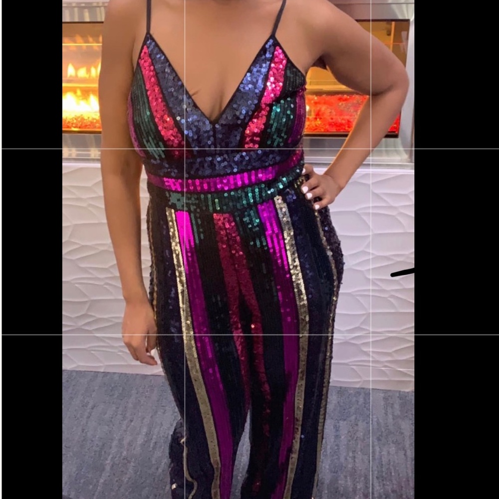 Sequin Jumpsuit